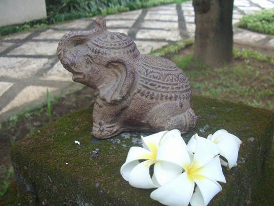 ☆可愛い大理石の置物五匹