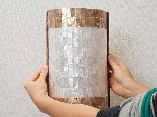 カピスシェルウォールランプ [3色展開]【shell-wall-lamp】 /アジアン